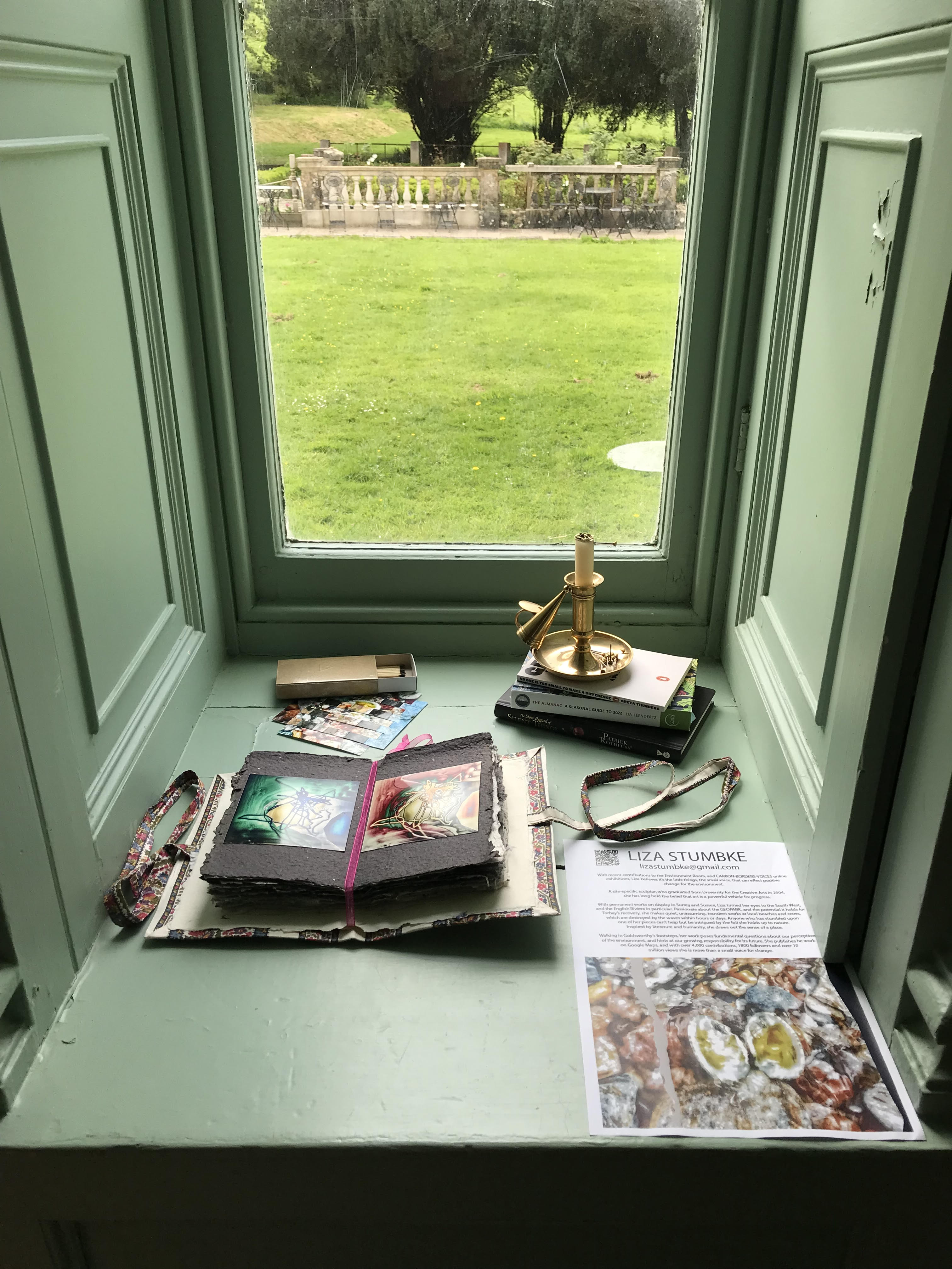 Exhibition display at Lupton House